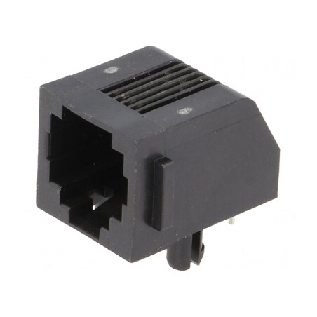 Soclu RJ11 Cat 3 Ecranat Profil Jos Blocare Panou | Electronic-mag.ro | Componente Electronice