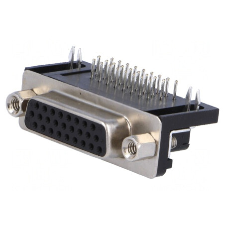 Conector D-Sub 26-Pin Soclu Mamă 90° THT | Electronic-mag.ro | Componente Electronice