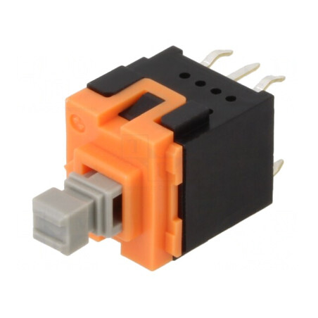 Comutator cu senzor DPDT 0.2A 14VDC ON-ON SMD | Electronic-mag.ro | Componente Electronice