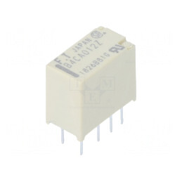 Releu Electromagnetic DPDT 12VDC 2A THT | Electronic-mag.ro | Componente Electronice