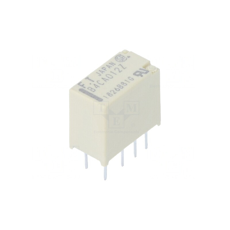 Releu Electromagnetic DPDT 12VDC 2A THT | Electronic-mag.ro | Componente Electronice