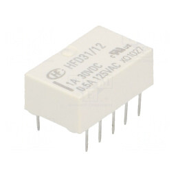 Releu Electromagnetic DPDT 12VDC 2A PCB | Electronic-mag.ro | Componente Electronice