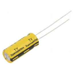 Supercondensator THT 3.3F 3V Ø8.5x21mm | Electronic-mag.ro | Componente Electronice