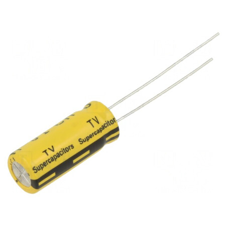 Supercondensator THT 3.3F 3V Ø8.5x21mm | Electronic-mag.ro | Componente Electronice