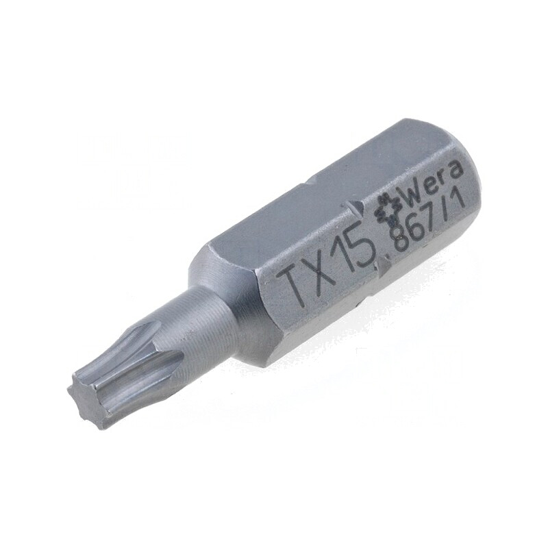 Capăt de şurubelniţă Torx TX15 25mm | Electronic-mag.ro | Componente Electronice