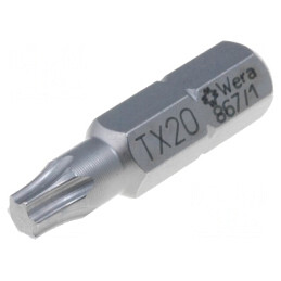 Capăt de şurubelniţă Torx TX20 25mm | Electronic-mag.ro | Componente Electronice