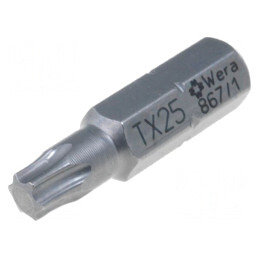 Capăt de şurubelniţă Torx TX25 25mm | Electronic-mag.ro | Componente Electronice