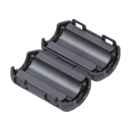 Ferită pentru cablu rotund 35mm x 28mm x 10mm | Electronic-mag.ro | Componente Electronice
