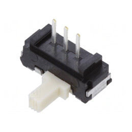 Comutator Glisant SPDT 0.1A 12VDC ON-ON THT | Electronic-mag.ro | Componente Electronice