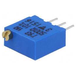 Potentiometru Multiturn 500Ω 500mW THT ±10% | Electronic-mag.ro | Componente Electronice
