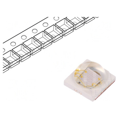 LED UV Putere 3W 130° 700mA Phenix | Electronic-mag.ro | Componente Electronice