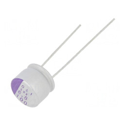 Condensator Polimeric 6.8uF 100V THT | Electronic-mag.ro | Componente Electronice