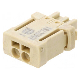 Mufă Conector Cablu-Placă har-flexicon 2,54mm 2 Piste 6A