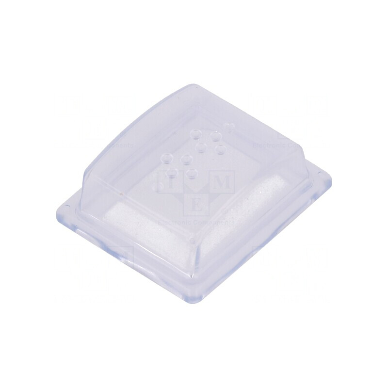 Capac Dreptunghiular IP64 PVC 41.2x35x14mm | Electronic-mag.ro | Componente Electronice