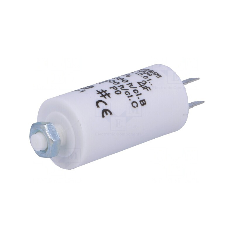 Condensator pentru Motoare 2uF 425VAC | Electronic-mag.ro | Componente Electronice