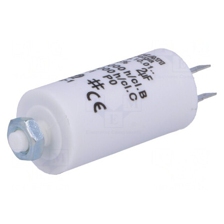 Condensator pentru Motoare 2uF 425VAC | Electronic-mag.ro | Componente Electronice