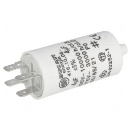 Condensator pentru motoare 4uF 425VAC | Electronic-mag.ro | Componente Electronice