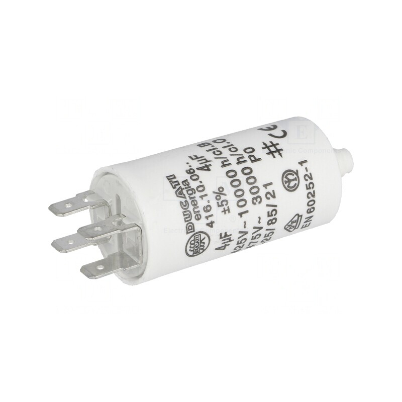 Condensator pentru motoare 4uF 425VAC | Electronic-mag.ro | Componente Electronice Condensator pentru motoare 4uF 425VAC | Electronic-mag.ro | Componente Electronice