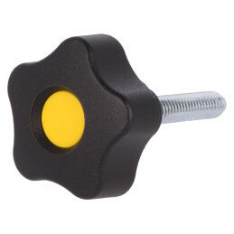 Buton de reglare M6 32mm | Electronic-mag.ro | Componente Electronice