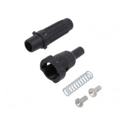 Clemă Siguranțe Cilindrice 5x20mm Cablu Bronz | Electronic-mag.ro | Componente Electronice