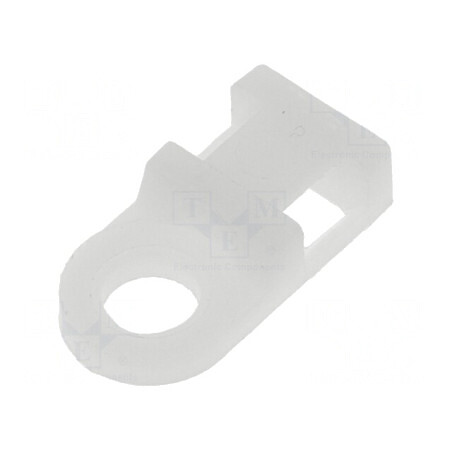 Element de susținere înșurubare poliamidă 4,8mm natural | Electronic-mag.ro | Componente Electronice