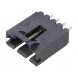 Soclu cablu-placă tată AMPMODU MTE 2,54mm 4 pini THT drept | Electronic-mag.ro | Componente Electronice
