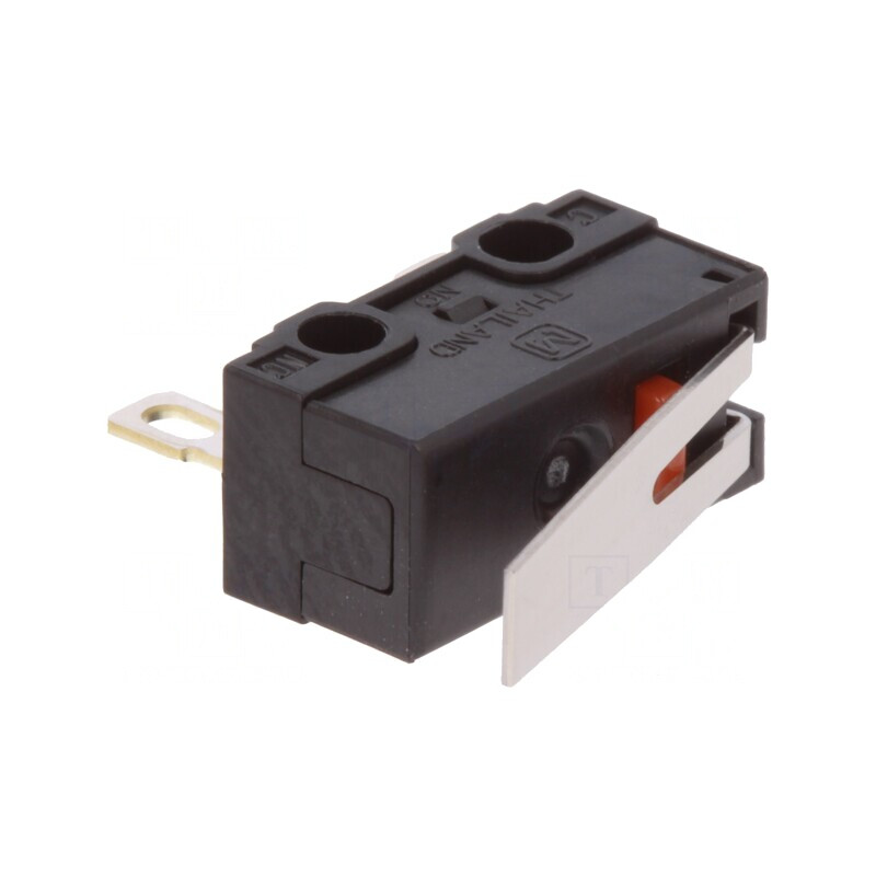 Microîntrerupător cu Manetă 1A 125VAC 30VDC | Electronic-mag.ro | Componente Electronice