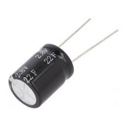 Supercondensator THT 22F 2.8V 16x21mm | Electronic-mag.ro | Componente Electronice