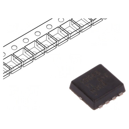N-MOSFET Unipolar 60V 35A 66W VSONP8 3,3x3,3mm Tranzistor | Electronic-mag.ro | Componente Electronice
