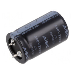 Condensator Electrolitic SNAP-IN 220uF 400V 25x40mm 20% | Electronic-mag.ro | Componente Electronice