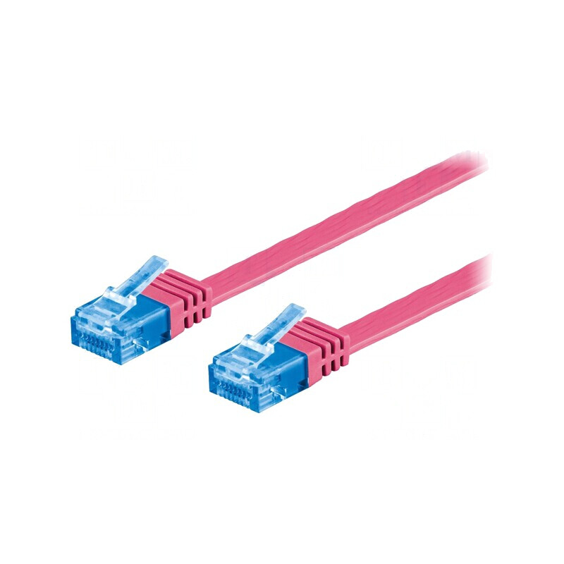 Cablul patch U/UTP Cat6a Cu roz 0.5m | Electronic-mag.ro | Componente Electronice Cablul patch U/UTP Cat6a Cu roz 0.5m | Electronic-mag.ro | Componente Electronice