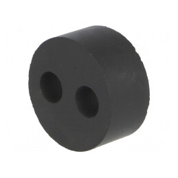 Insert Presetupă 7mm M32 IP54 Cauciuc NBR 2 Orificii | Electronic-mag.ro | Componente Electronice