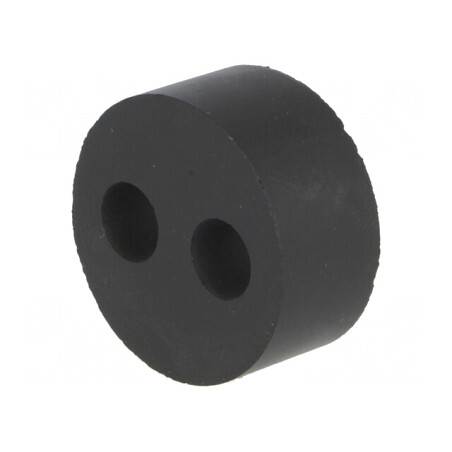 Insert Presetupă 7mm M32 IP54 Cauciuc NBR 2 Orificii | Electronic-mag.ro | Componente Electronice
