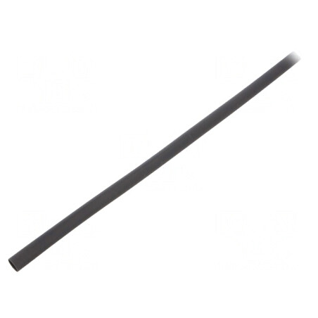 Manșon Termocontractabil Negru 4,8mm 1m | Electronic-mag.ro | Componente Electronice