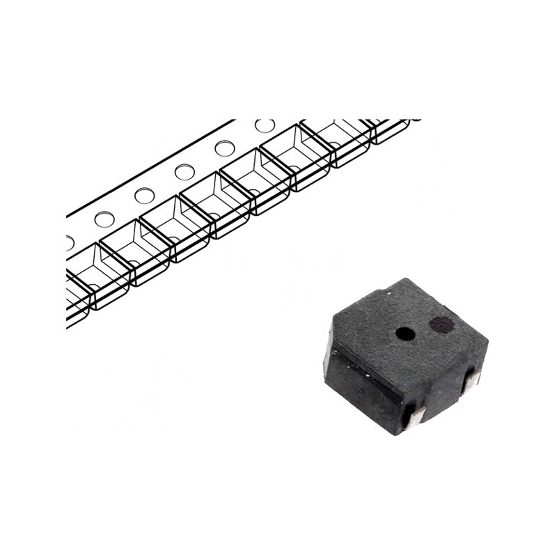 Traductor de Sunet Electromagnetic SMD 4000Hz | Electronic-mag.ro | Componente Electronice