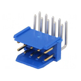 Soclu cablu-placă tată 10 pini 2.54mm THT aurit | Electronic-mag.ro | Componente Electronice