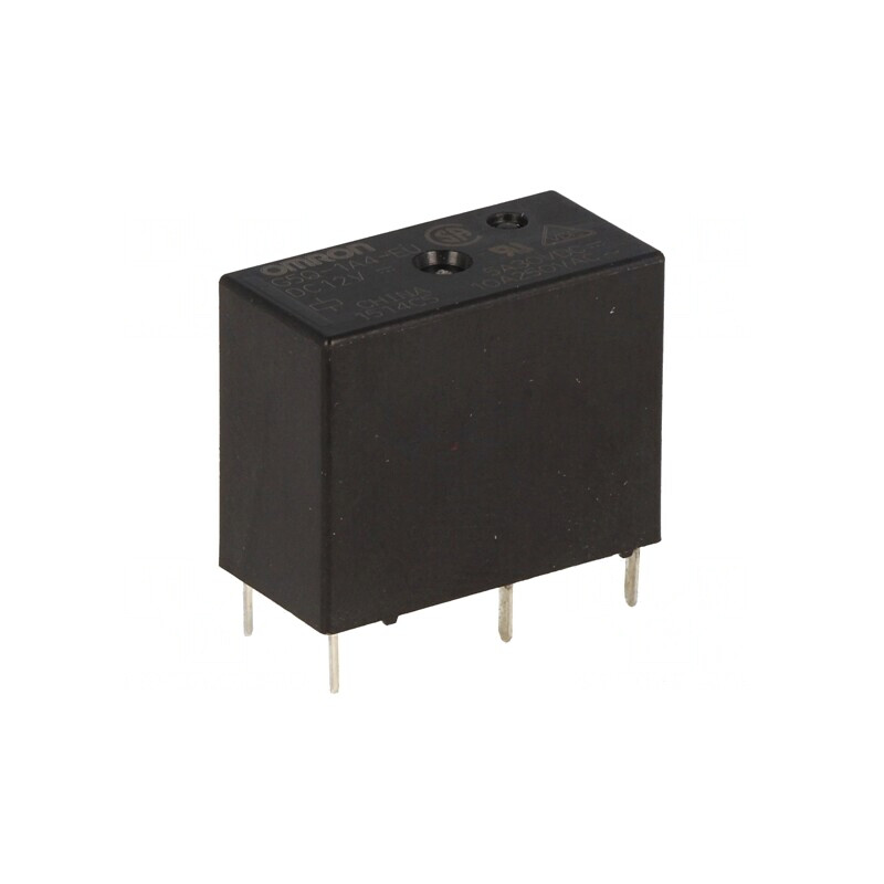 Releu Electromagnetic SPST-NO 12VDC 10A 250VAC PCB | Electronic-mag.ro | Componente Electronice