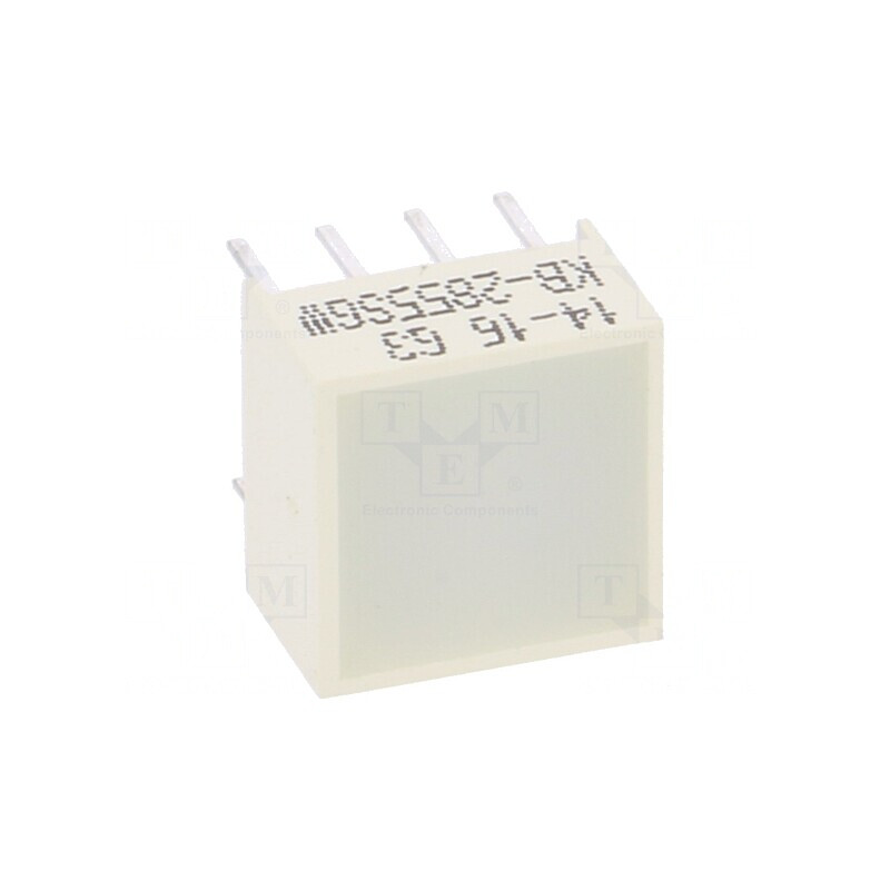 LED Afișaj Verde Lentilă Difuză Albă 565nm 18-79.5mcd | Electronic-mag.ro | Componente Electronice