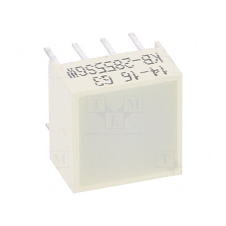 LED Afișaj Verde Lentilă Difuză Albă 565nm 18-79.5mcd | Electronic-mag.ro | Componente Electronice