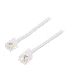Cablu Telefon RJ11 10m | Electronic-mag.ro | Componente Electronice