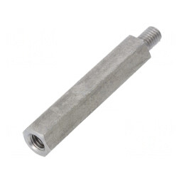 Piuliță-Distanțieră Filetată 50mm M6/M6 | Electronic-mag.ro | Componente Electronice