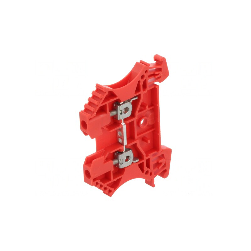 Conector Șine 2.5mm² Roșu TS35 800V | Electronic-mag.ro | Componente Electronice Conector Șine 2.5mm² Roșu TS35 800V | Electronic-mag.ro | Componente Electronice