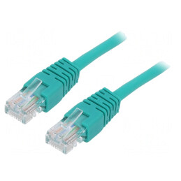 Cablaj Patch Cord UTP Cat5e Verde 3m | Electronic-mag.ro | Componente Electronice