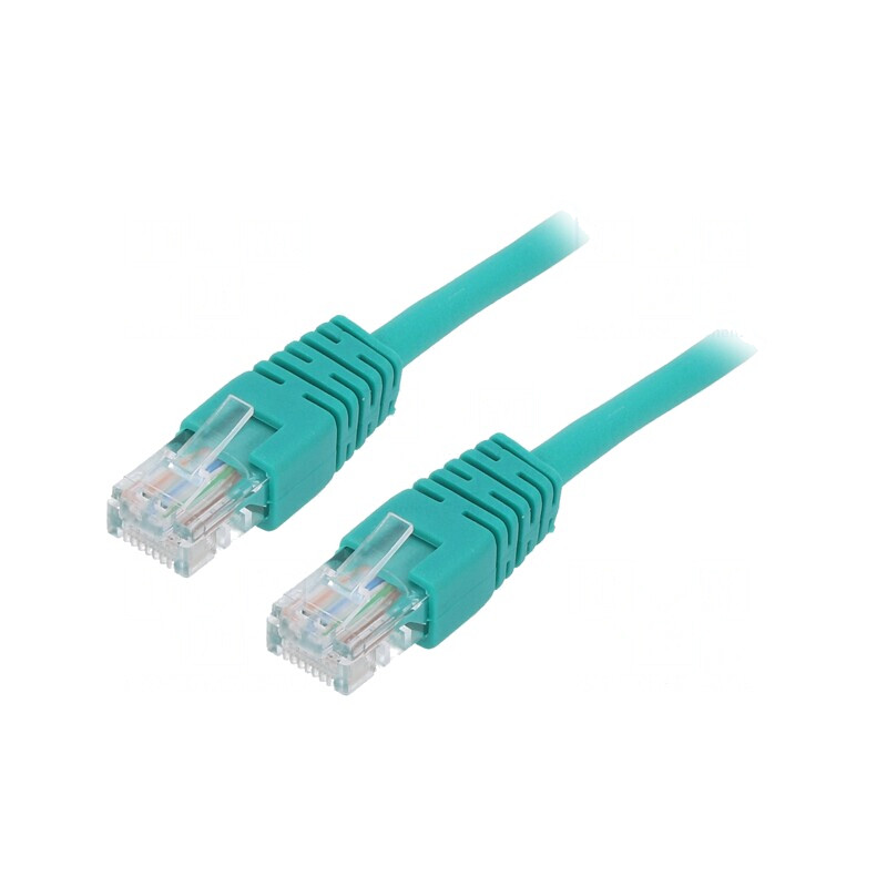 Cablaj Patch Cord UTP Cat5e Verde 3m | Electronic-mag.ro | Componente Electronice