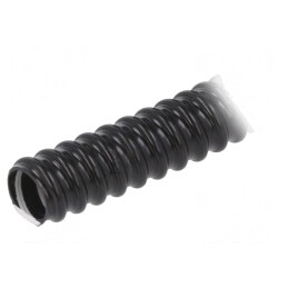 Tub de Protecție PVC Negru 12mm 30m | Electronic-mag.ro | Componente Electronice