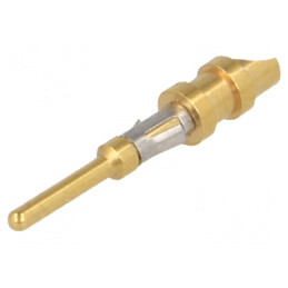 Pin Tată Alamă Nichelat pentru Lipire 20AWG-18AWG | Electronic-mag.ro | Componente Electronice