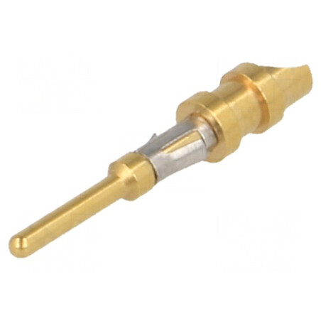 Pin Tată Alamă Nichelat pentru Lipire 20AWG-18AWG | Electronic-mag.ro | Componente Electronice