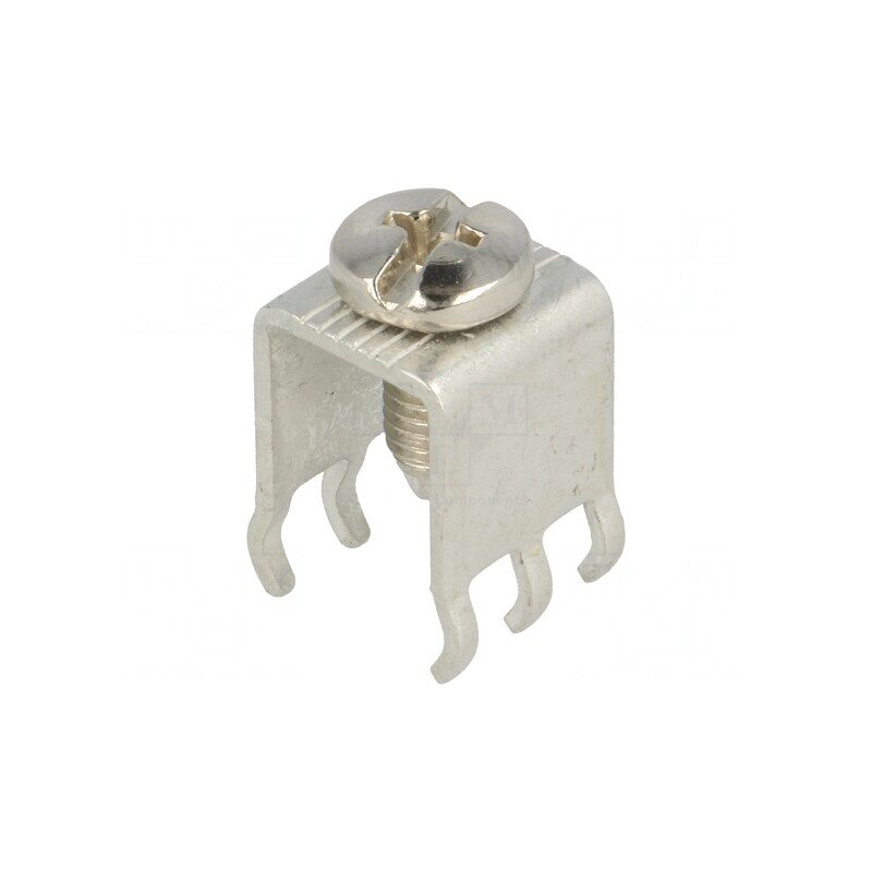 Terminal cu Șurub Argintiu THT | Electronic-mag.ro | Componente Electronice