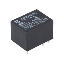 Releu Electromagnetic SPDT 24VDC 10A | Electronic-mag.ro | Componente Electronice
