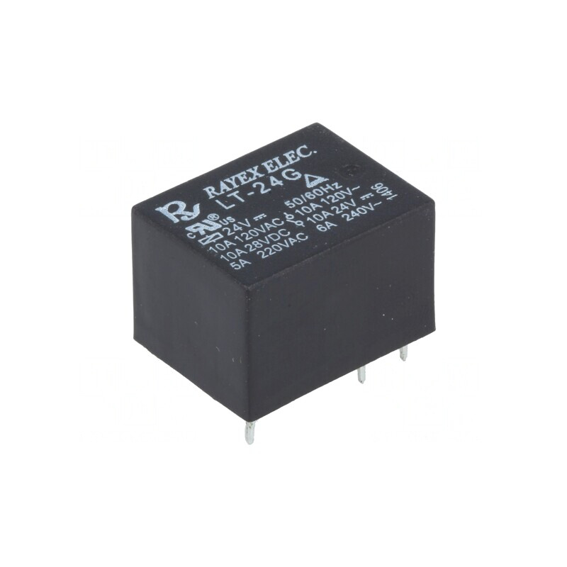 Releu Electromagnetic SPDT 24VDC 10A | Electronic-mag.ro | Componente Electronice